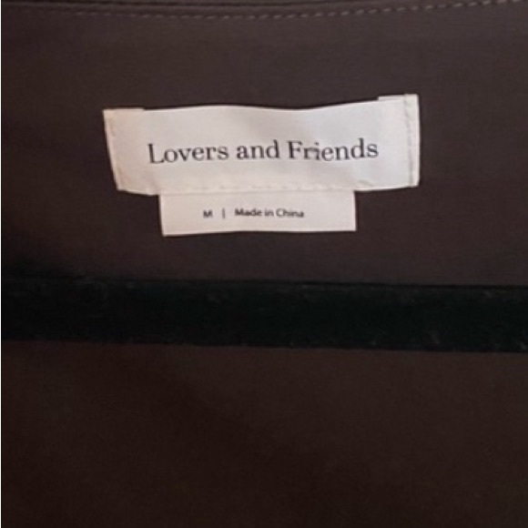 Lovers + Friends “Mack” Chocolate Brown Mini Dress - Size Medium - Picture 3 of 4